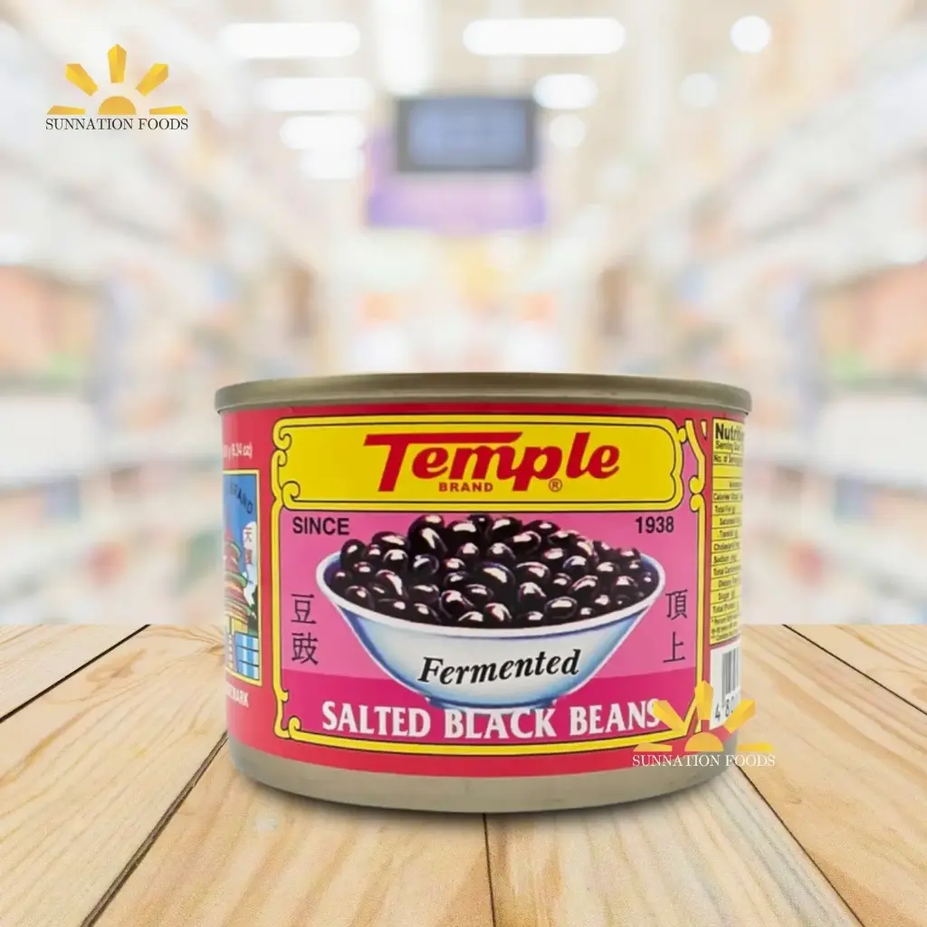 Temple Salted Black Bean 10x180g (Inner) | Sunnation Foods